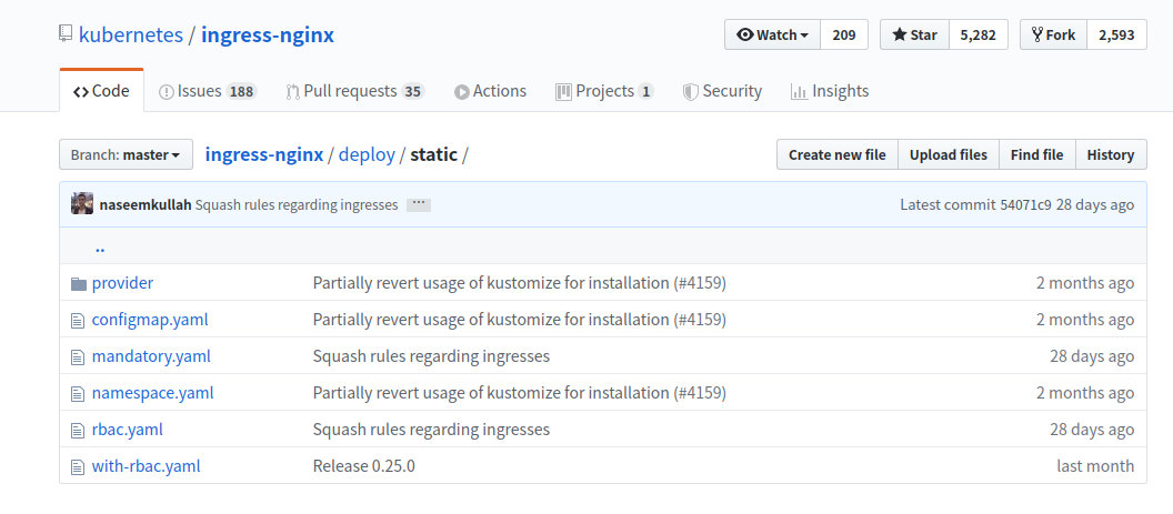 ingress-nginx-github